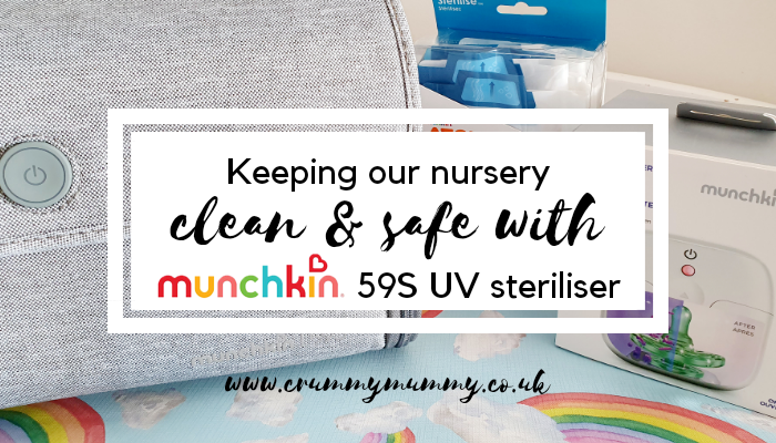 Viruses & Bacteria Munchkin Nursery & Toy UV Steriliser Kills 99% of Germs 