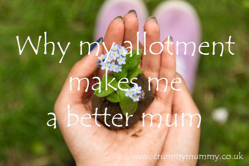 Why my allotment makes me a better mum