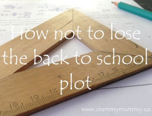 How not to lose the back to school plot