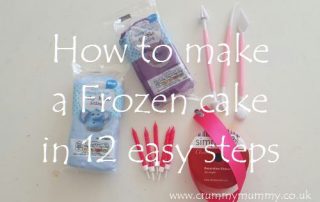 How to make a Frozen cake in 12 easy steps
