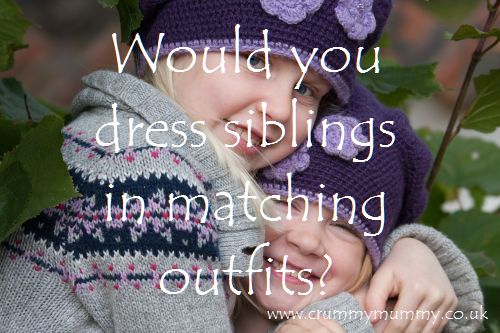 Would you dress siblings in matching outfits