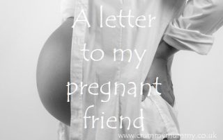 A letter to my pregnant friend