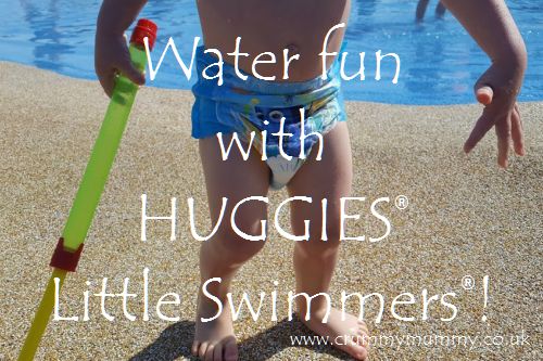 Water fun with Huggies Little Swimmers!