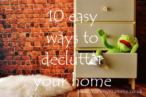 10 easy ways to declutter your home