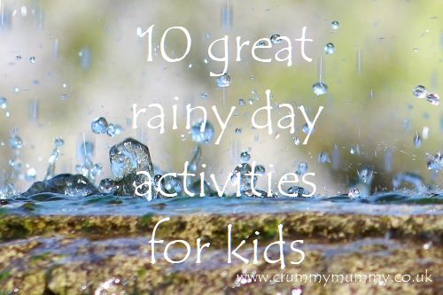 10 great rainy day activities for kids