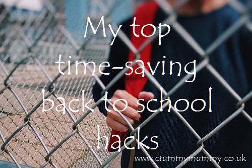 My top time-saving back to school hacks 