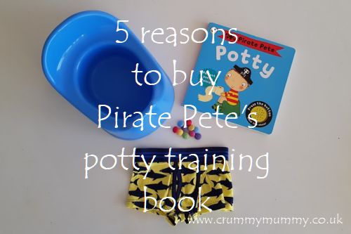 Reasons to buy Pirate Pete's potty training book