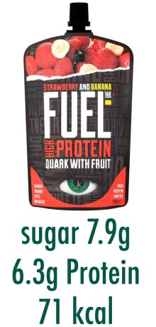 Fuel Quark with fruit