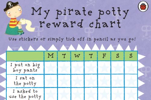 Pirate Pete potty training book review