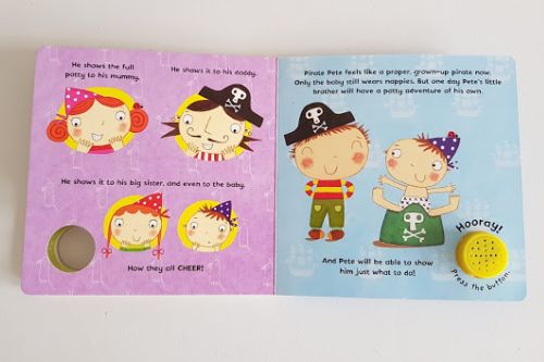 Pirate Pete potty training book review