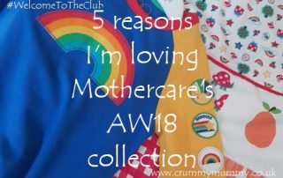 Mothercare's AW18 collection