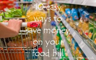 easy ways to save money on your food bill