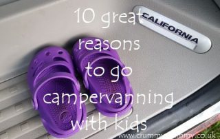campervanning with kids
