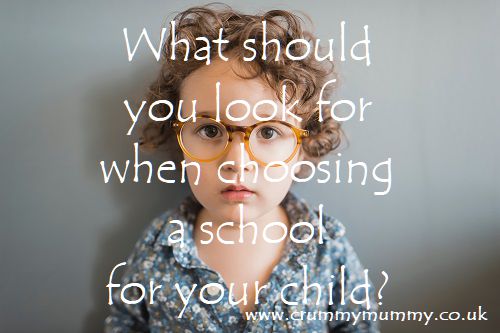 choosing a school