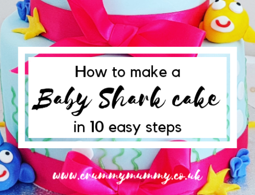 How to make a Baby Shark cake in 10 easy steps