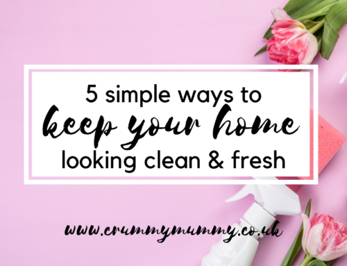 5 simple ways to keep your home looking clean & fresh