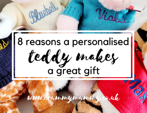 8 reasons a personalised teddy makes a great gift | #ad