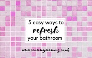 ways to refresh your bathroom
